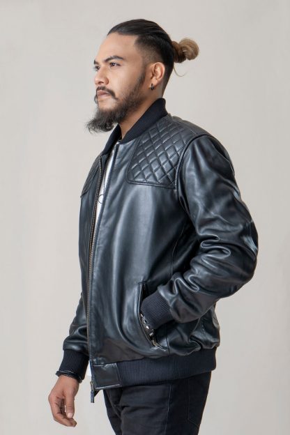 Being Man Leather Jacket - Image 3