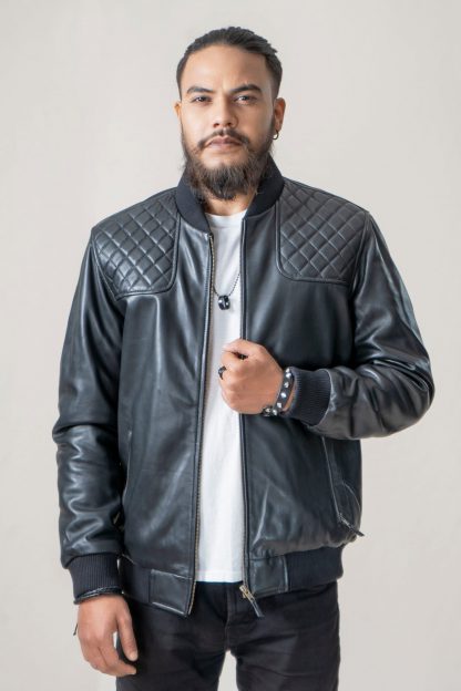 Being Man Leather Jacket - Image 2