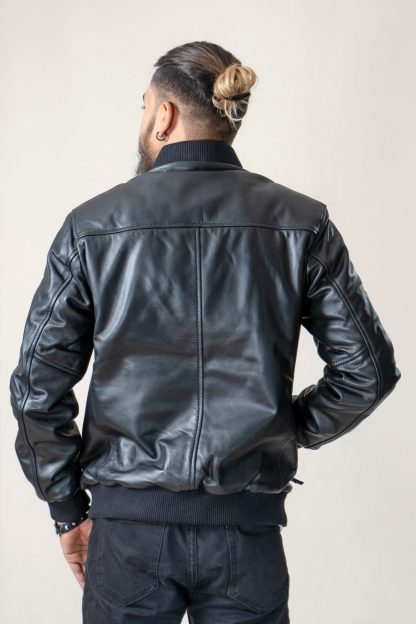 Being Man Leather Jacket - Image 4