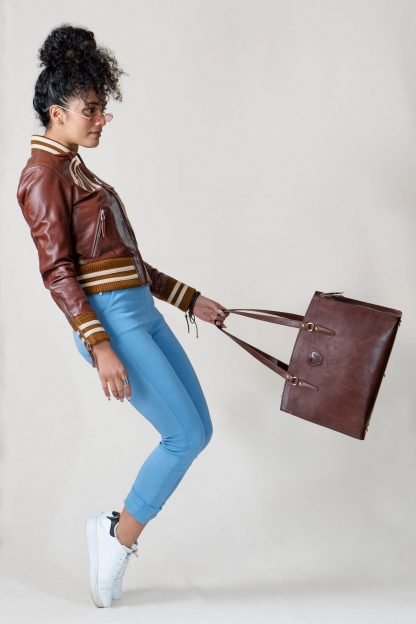 Women Leather Premium Official Side Bag