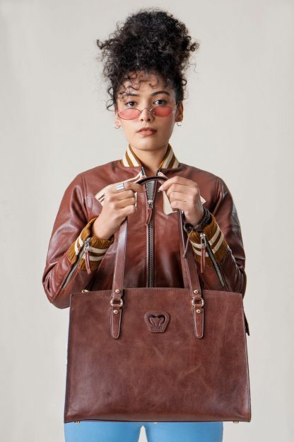 Women Leather Premium Official Side Bag - Image 2
