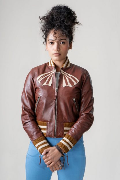 Womens Fairy Craft Leather Jacket
