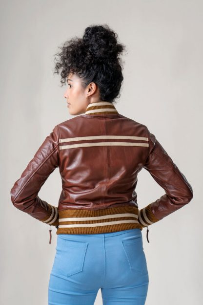 Womens Fairy Craft Leather Jacket - Image 2