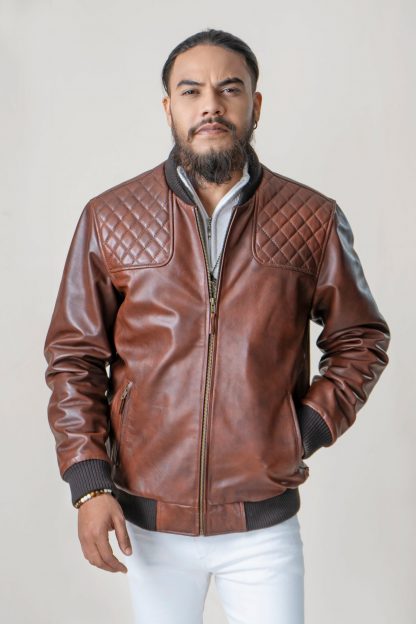 Being Man Leather Jacket - Image 7