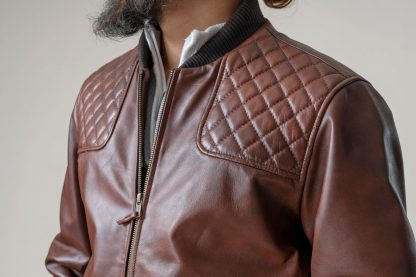 Being Man Leather Jacket - Image 10