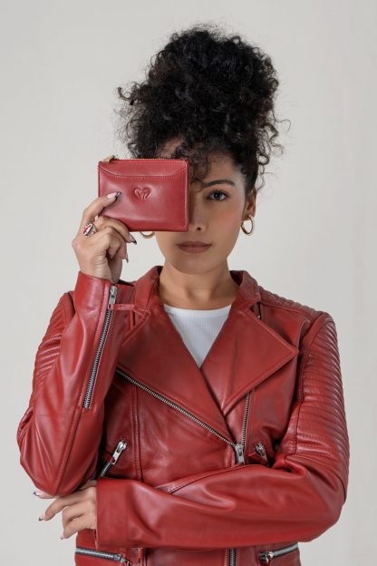 Women Leather Mini Wallet - Image 2