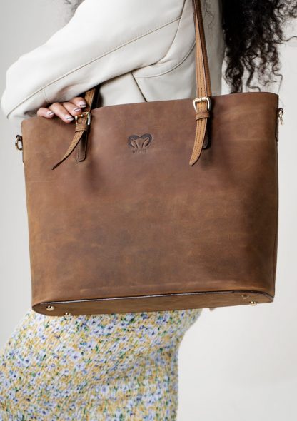 Women Leather Daily Use Side Bag - Image 2
