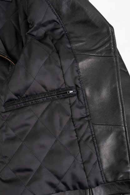 Mens Yeti Classic Leather Jacket - Image 10