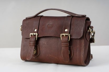 Leather Compact Side Bag - Image 2