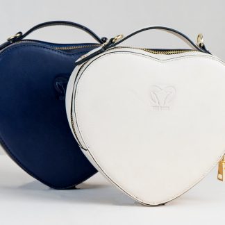 Women Leather Heart Bag