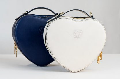 Women Leather Heart Bag