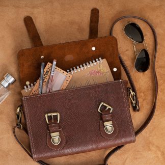 Leather Compact Side Bag