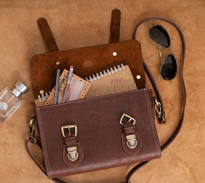 Leather Compact Side Bag