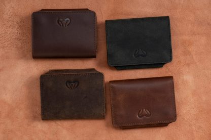 3 Fold Leather Card Holder - Image 2