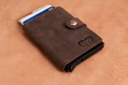 Flip Leather Card Holder - Image 3