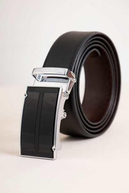 Mens Leather 2 Sided Official Belt