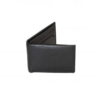 Mens Leather Wallet Black